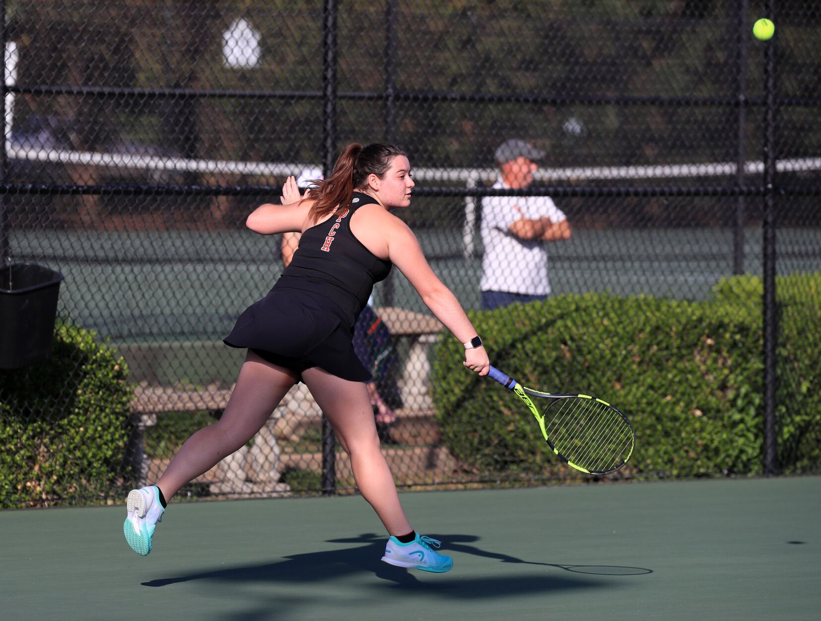 Class 2 girls tennis quarterfinal: Parkway Central 5, Cor Jesu 4